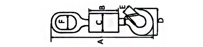 萬(wàn)向垂重環(huán)結構尺寸圖片