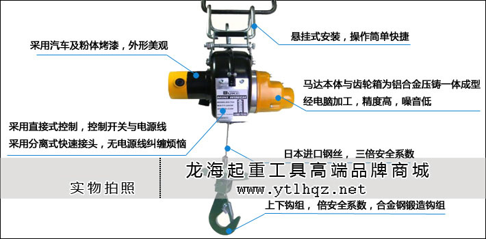 DU-75A小金剛電動(dòng)葫蘆優(yōu)勢圖片