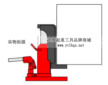 進(jìn)口爪式千斤頂正確的使用方式